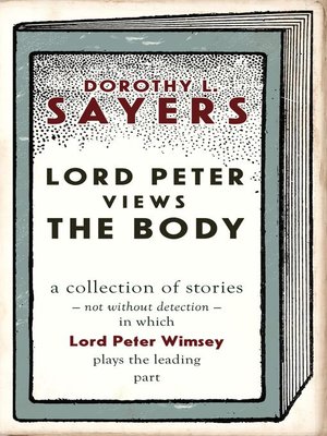 cover image of Lord Peter Views the Body